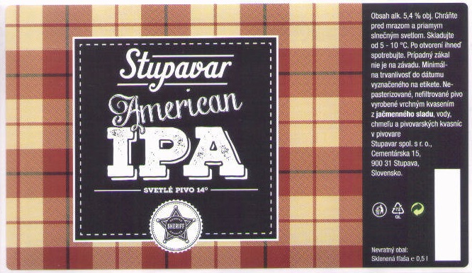 Stupava - Stupavar - American IPA2