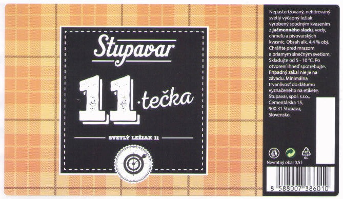 Stupava - Stupavar - Jedenastecka5 - 0,5l