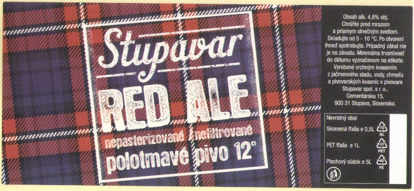 Stupava - Stupavar - Red Ale2